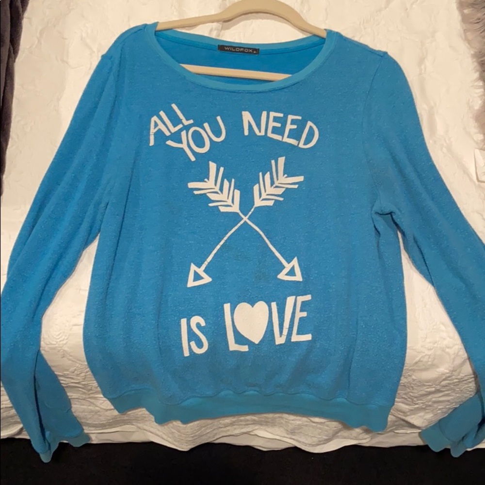 Wildfox All you need us Love shirt